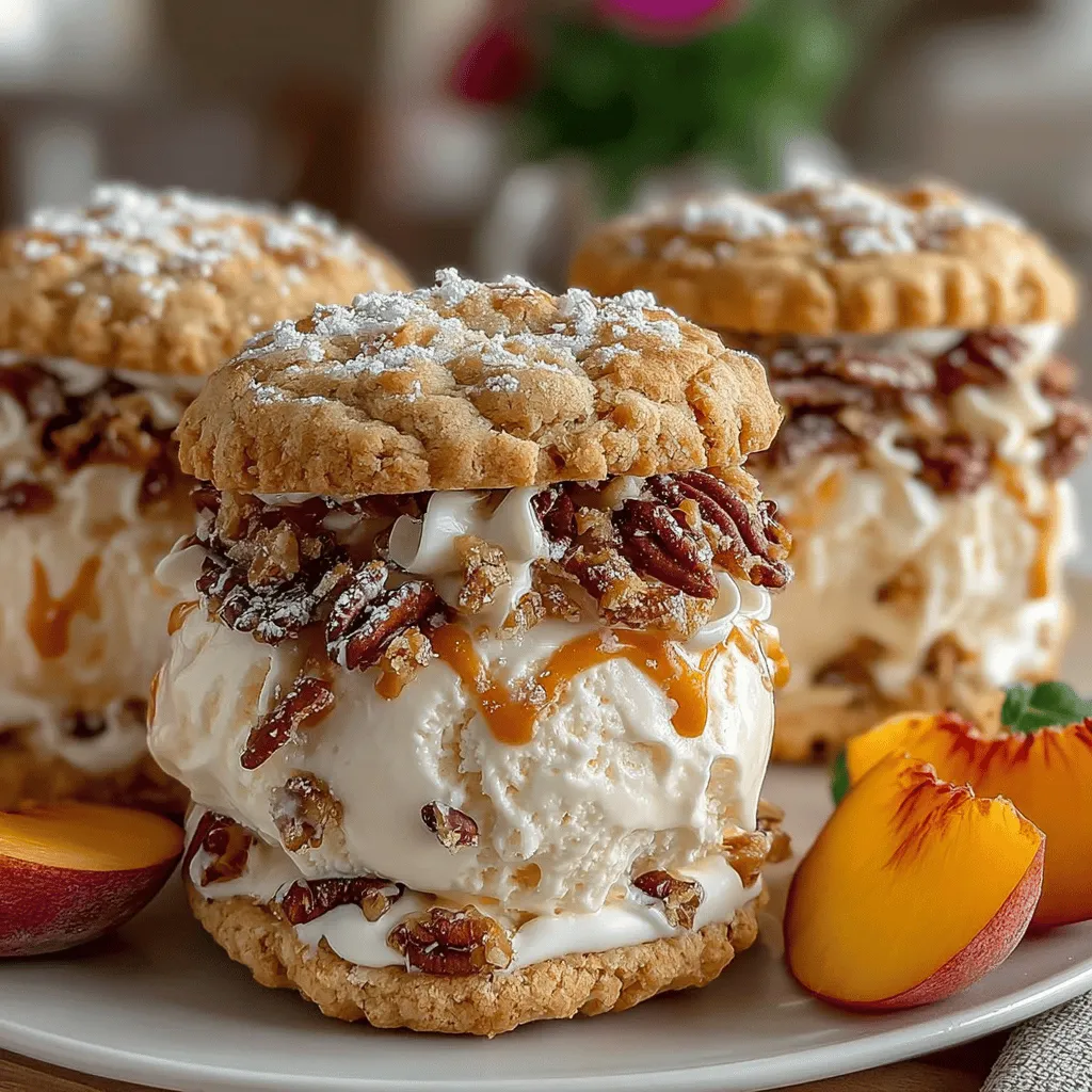 When summer arrives, warmer weather and longer days call for delightful treats that capture the essence of the season. One such treat that never fails to evoke nostalgia and joy is the ice cream cookie sandwich. The combination of soft, chewy cookies enveloping creamy ice cream creates a mouthwatering experience that appeals to both young and old alike. Among the myriad of flavor combinations available, the Peachy Paradise Ice Cream Cookie Sandwiches stand out as a refreshingly delicious option, perfectly blending the sweetness of ripe peaches with the comforting familiarity of homemade cookies.