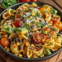 Pasta salads have earned their place as beloved staples in culinary culture across the globe, celebrated for their versatility and vibrant flavors. These dishes effortlessly blend various ingredients, making them appealing for any occasion. From barbecues to potlucks, a well-crafted pasta salad can serve as a refreshing side or a hearty main course. Among the myriad of pasta salad options, the Zesty Mexican Pasta Salad stands out with its bold flavors and inviting colors, presenting a delightful twist on traditional pasta dishes.