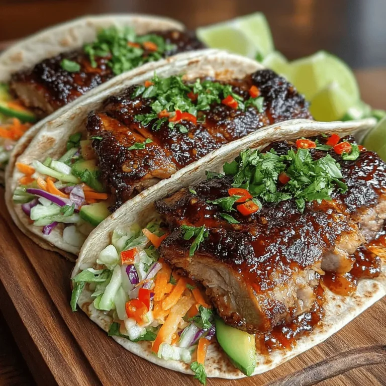 In the world of quick and satisfying meals, the Spicy & Sweet Sticky Sriracha Chicken & Veggie Wraps stand out as a vibrant option that tantalizes the taste buds. This delightful dish perfectly marries the heat of Sriracha sauce with the natural sweetness of honey, creating a flavor profile that is both exciting and comforting. With a medley of fresh vegetables tucked inside a soft tortilla, these wraps not only deliver on taste but also embody the principles of healthy eating. They make for a fantastic lunch, a light dinner, or an easy-to-pack meal prep option for those busy weekdays.