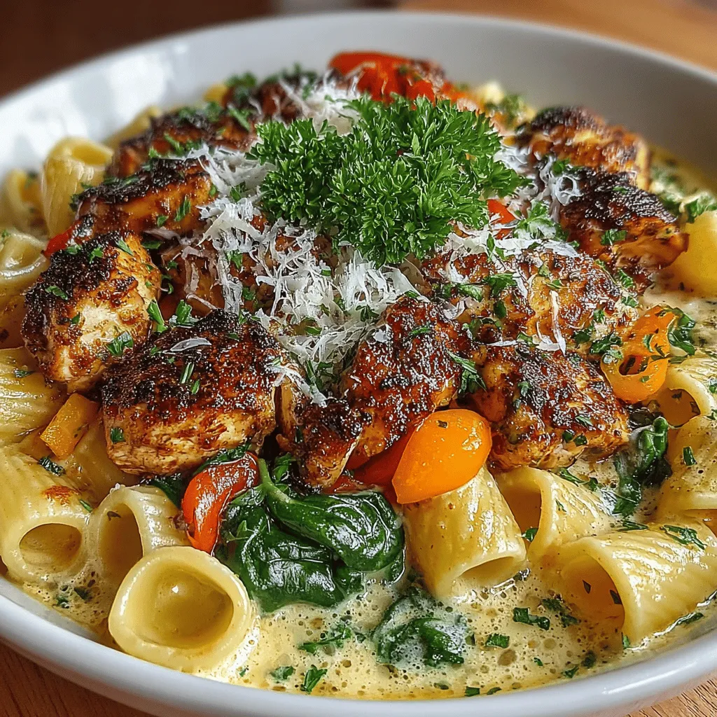 If there’s one thing that brings people together, it’s a hearty, comforting meal. Comfort food has an incredible ability to evoke memories, and for many, a well-prepared dish can transport us back to cherished moments shared with family and friends. I remember the first time I stumbled upon a creamy Cajun dish while dining out with friends in a cozy little restaurant down south. The explosion of flavors—the smokiness of the Cajun seasoning mingling with the creaminess of the sauce—was an experience I couldn’t forget. Inspired by that night, I set out to create my own version at home, which led me to the discovery of this One-Pot Creamy Cajun Chicken Rigatoni. Not only is it bursting with vibrant flavors, but it's also incredibly easy to make, making it the perfect weeknight dinner.
