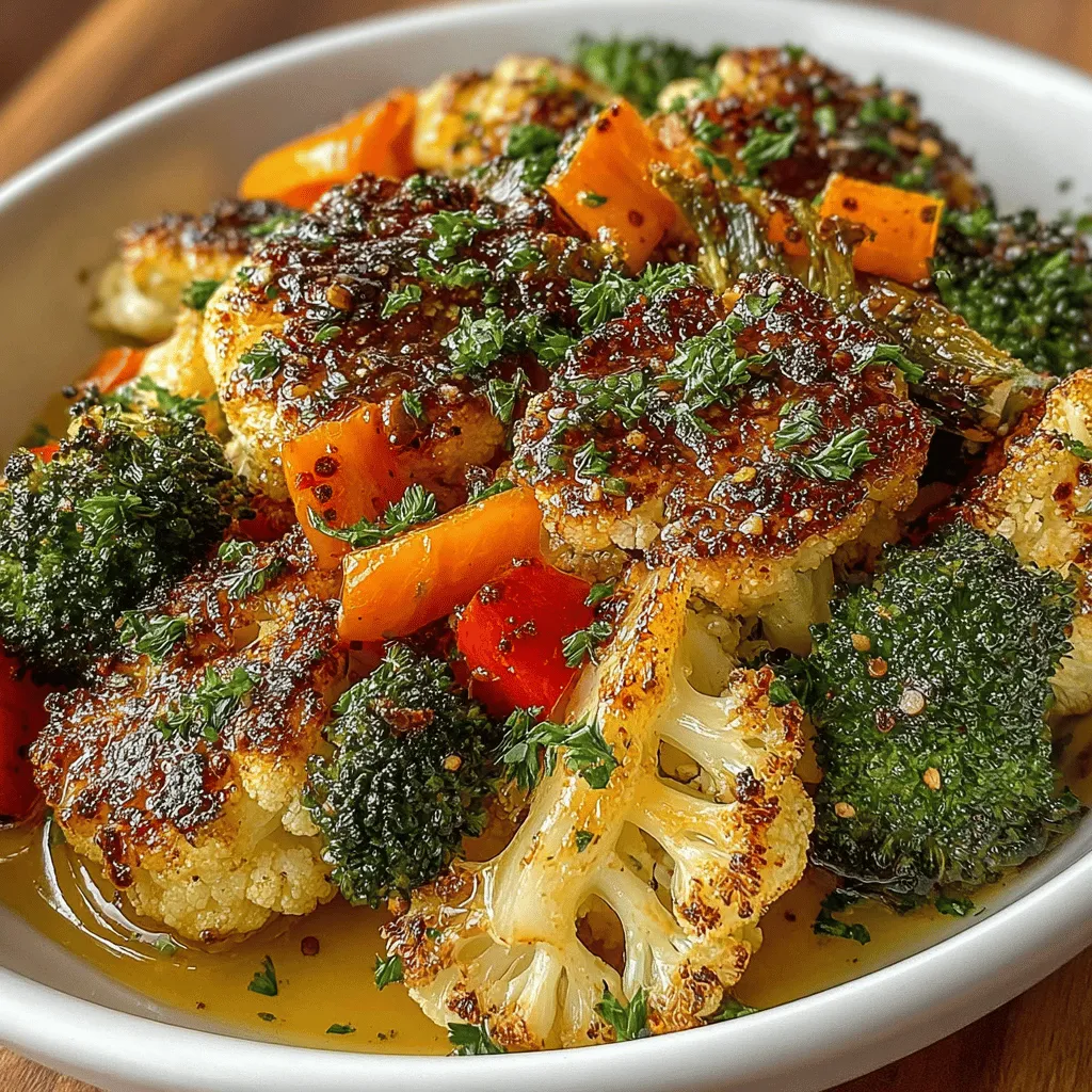 There’s something truly magical about the aroma of roasted vegetables wafting through the kitchen. It calls to mind cherished memories—family gatherings at my grandmother's house, where we would all gather around the table, eagerly awaiting her famous roasted veggie medley. Each vegetable had its own story, its own flavor, and together, they created a symphony of tastes that made every meal special. Roasting vegetables unlocks their natural sweetness and enhances their textures, making them a beloved staple in many households. Today, I want to share a recipe that captures that same warmth and nostalgia—the Savory Herb Roasted Veggie Medley. This dish is not only a feast for the eyes with its vibrant colors but is also packed with nutrients and flavor.