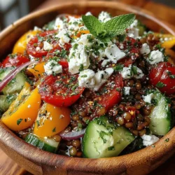 Lentils have been a staple in Mediterranean cuisine for centuries, valued for their versatility and nutritional benefits. These small legumes are packed with protein, making them an excellent meat substitute for vegetarians and vegans. In addition to protein, lentils are a rich source of dietary fiber, which aids in digestion and helps maintain a healthy gut. They also provide a variety of essential vitamins and minerals, including iron, folate, and magnesium, contributing to overall well-being.