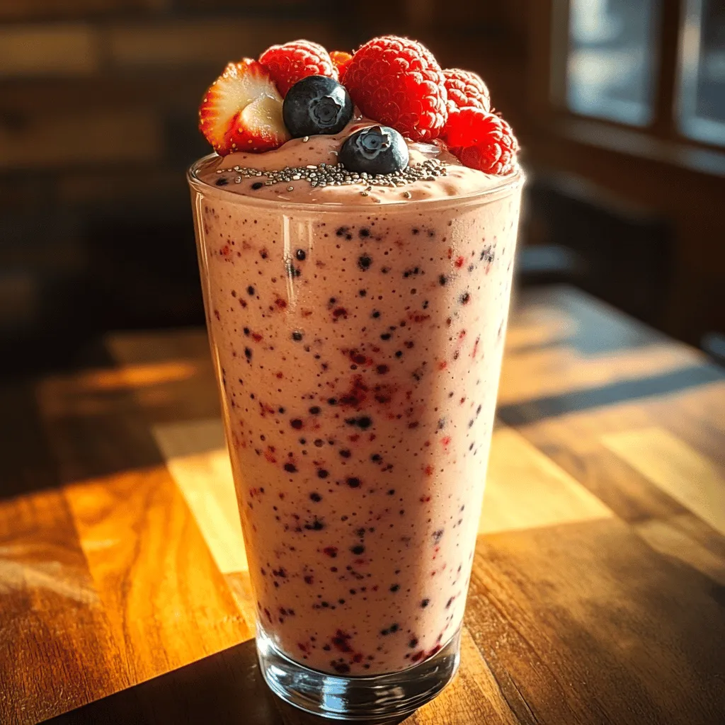To fully appreciate the Berry Boost Bliss Smoothie, it's essential to understand the key ingredients that contribute to its nutritional profile. Each component is carefully selected not just for its flavor, but also for the health benefits it brings.
