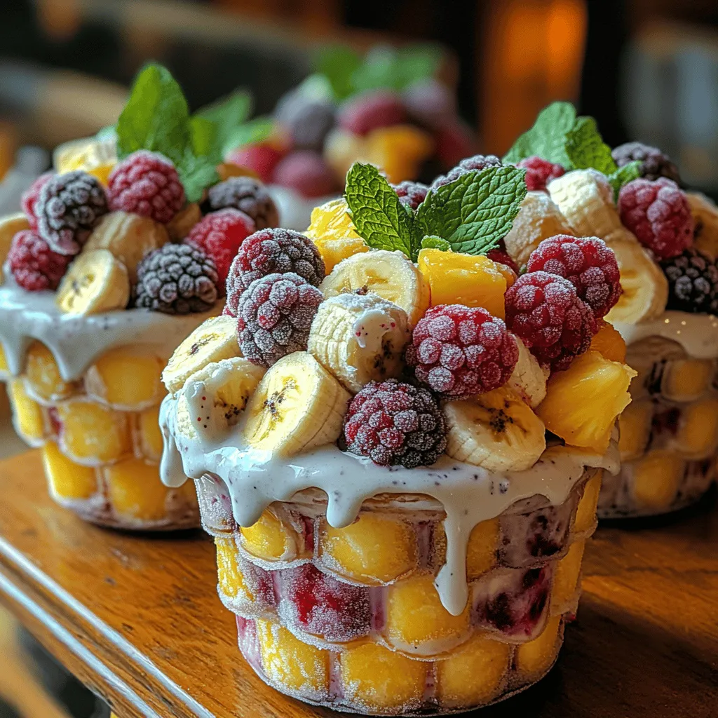 In recent years, there has been a significant shift in dessert trends, with a growing emphasis on healthier, fruit-based options that cater to an array of dietary preferences. As people become more health-conscious, desserts that incorporate whole, natural ingredients are increasingly sought after. Among these delightful creations, Chilled Berry Bliss Fruit Cups stand out as a vibrant and refreshing choice, perfect for warm days or as a guilt-free indulgence.