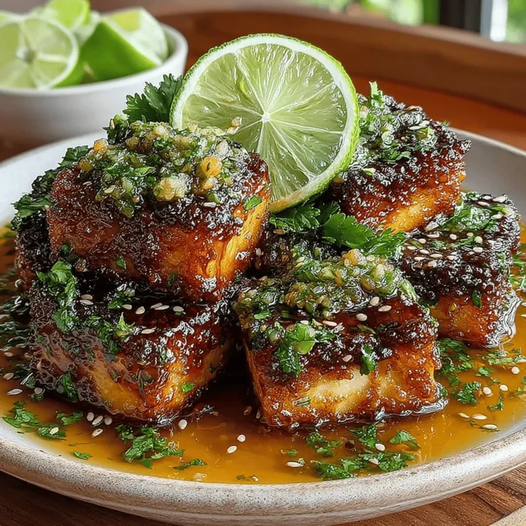 Tofu has long been celebrated as a versatile protein source for those seeking plant-based alternatives. Its ability to absorb flavors and its adaptable texture make it a staple in many cuisines around the globe. Whether grilled, fried, or sautéed, tofu can shine in a myriad of dishes. In this recipe, we take advantage of tofu's unique qualities by introducing a vibrant zesty lime glaze that elevates it to a whole new level.