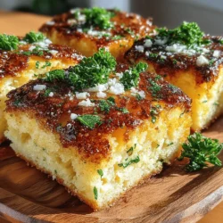 Polenta, a traditional Italian dish made from ground cornmeal, is celebrated for its versatility and comforting texture. This hearty staple can be served in various ways, from creamy and soft to fried or baked, making it a beloved choice for many home cooks. Among the myriad of polenta preparations, Golden Parmesan Herb Polenta Squares stand out as a delightful appetizer or side dish that’s perfect for any occasion. Their golden hue and rich flavor profile make them not only visually appealing but also a delicious addition to your culinary repertoire.