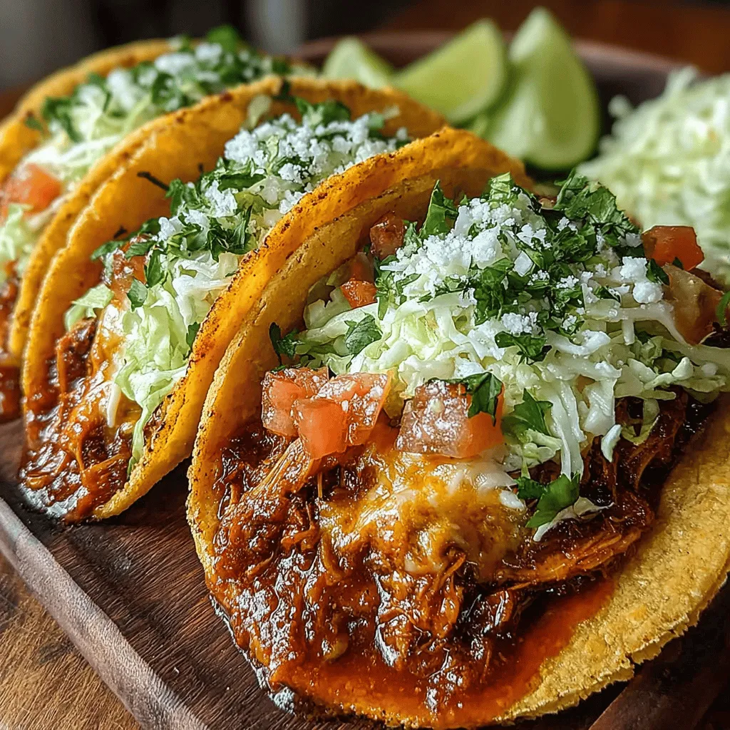 Tacos hold a special place in the culinary landscape, don’t they? The vibrant colors, the endless possibilities for customization, and the sheer delight of sinking your teeth into a warm tortilla filled with savory goodness make them a beloved choice for many. I’ll never forget the first time I prepared pulled chicken tacos for my family. It was a rainy Saturday afternoon, and I craved something that would warm us from the inside out, something that would bring us together. As the chicken simmered in the slow cooker, the aroma that wafted through the house was simply intoxicating, enveloping us like a comforting hug on a chilly day.
