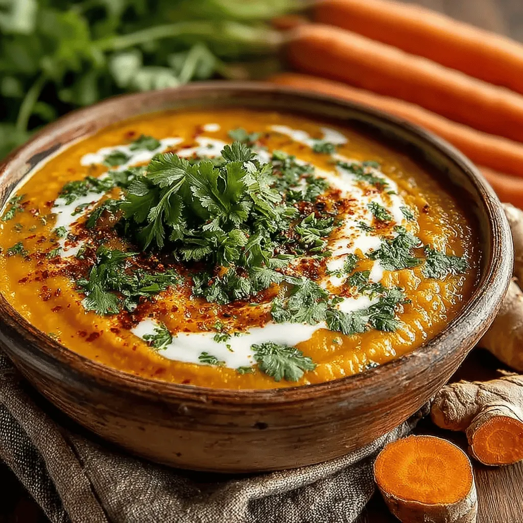As the seasons change and cooler temperatures settle in, there’s nothing quite like a warm bowl of soup to bring comfort and nourishment. Carrot and ginger soup embodies this sense of warmth and satisfaction, making it a perfect addition to your culinary repertoire. The delightful combination of sweet, earthy carrots with the zesty kick of ginger, all enveloped in creamy coconut milk, creates a dish that is not only rich in flavor but also brimming with health benefits. This savory soup is versatile enough to be enjoyed year-round, whether as a light meal on a summer evening or as a hearty dish during the chilly winter months.
