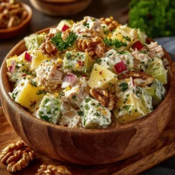 If you're on the lookout for a vibrant and refreshing dish that marries nutrition with flavor, look no further than the Crunchy Apple Celery Tuna Salad. This delightful salad showcases the perfect balance of fresh ingredients, combining the tender flakiness of tuna with the crispness of apple and celery. Not only is this recipe a feast for the eyes, but it also delivers a burst of flavor that can transform a simple meal into something extraordinary.