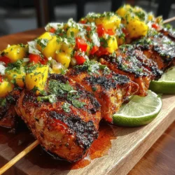 When the sun shines bright and the days are long, there's no better way to celebrate the warm weather than with vibrant, tropical flavors that evoke the essence of summer. Tropical cuisine is celebrated for its fresh ingredients and bold tastes, making it an ideal choice for grilling. Among the best ways to enjoy these flavors is through skewers, which allow for a delightful mix of ingredients grilled to perfection. Today, we’re diving into a mouthwatering recipe: Tropical Turkey Skewers with Mango Salsa.