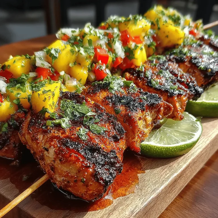When the sun shines bright and the days are long, there's no better way to celebrate the warm weather than with vibrant, tropical flavors that evoke the essence of summer. Tropical cuisine is celebrated for its fresh ingredients and bold tastes, making it an ideal choice for grilling. Among the best ways to enjoy these flavors is through skewers, which allow for a delightful mix of ingredients grilled to perfection. Today, we’re diving into a mouthwatering recipe: Tropical Turkey Skewers with Mango Salsa.
