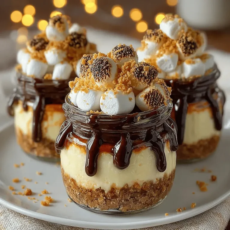 When it comes to satisfying a sweet tooth without the hassle of baking, no-bake desserts have taken the culinary world by storm. These treats are not only quick to prepare but also offer an array of flavors and textures that can easily rival their baked counterparts. One such dessert that perfectly encapsulates the essence of summer, nostalgia, and indulgence is the No-Bake S’mores Cheesecake Jar. This delightful treat brings the flavors of the classic campfire s’mores experience into a creamy, portable form that evokes fond memories of summers spent around the fire.