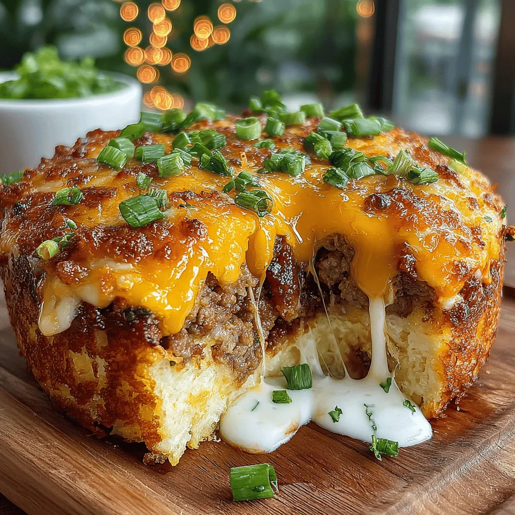 Creating the perfect texture for your Cheesy Hashbrown Sausage Breakfast Bake is crucial. The mixture should be cohesive yet not overly dense, allowing each ingredient to shine while maintaining a delightful harmony.