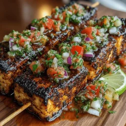 In recent years, plant-based recipes have surged in popularity, reflecting a broader shift towards healthier eating habits and a growing awareness of sustainability. More than just a trend, this movement embraces the idea that delicious meals can be created from whole, plant-based ingredients. One of the standout dishes in this realm is Grilled Tofu Skewers with Refreshing Watermelon Salsa. This vibrant and healthy dish not only showcases the versatility of tofu but also introduces a refreshing twist with a fruity salsa that can elevate any dining experience.