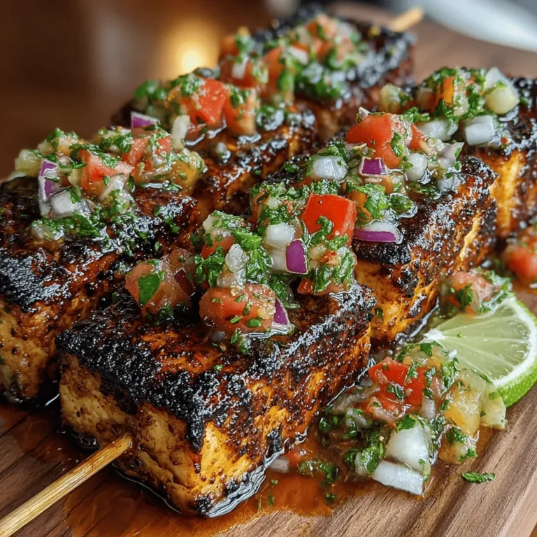 In recent years, plant-based recipes have surged in popularity, reflecting a broader shift towards healthier eating habits and a growing awareness of sustainability. More than just a trend, this movement embraces the idea that delicious meals can be created from whole, plant-based ingredients. One of the standout dishes in this realm is Grilled Tofu Skewers with Refreshing Watermelon Salsa. This vibrant and healthy dish not only showcases the versatility of tofu but also introduces a refreshing twist with a fruity salsa that can elevate any dining experience.