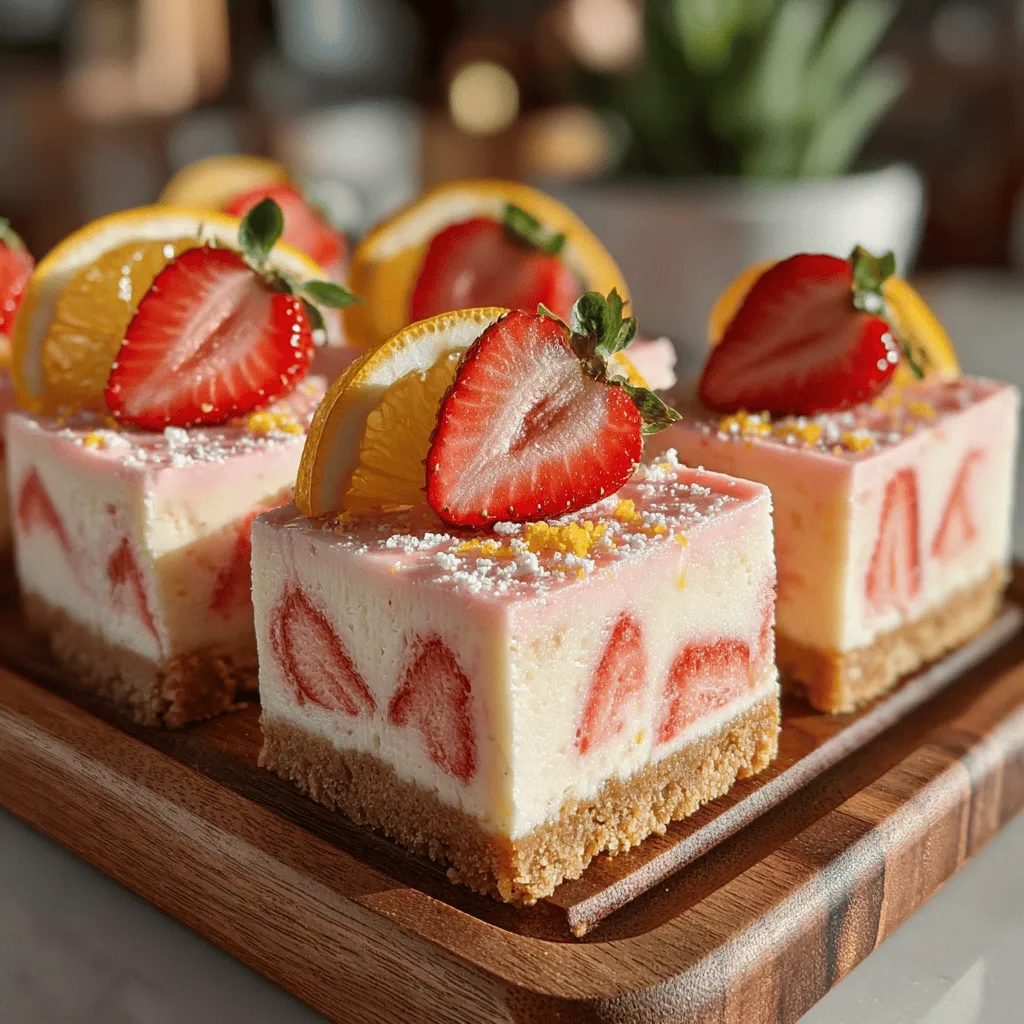Strawberries are the star of this recipe, providing both flavor and nutrition. They are rich in antioxidants, vitamins, and minerals, particularly vitamin C, which boosts the immune system and promotes skin health. When selecting strawberries, look for vibrant red color, firm texture, and a fresh aroma. Avoid any berries with bruises or mold, as they can affect the overall flavor of the bars.