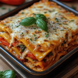 In the realm of comforting culinary delights, few dishes can rival the beloved lasagna. This Italian classic has won hearts and stomachs around the globe with its indulgent layers of pasta, rich sauces, and a medley of flavors. Among the myriad variations of lasagna, the creamy roasted pepper lasagna stands out as a vibrant twist on the traditional recipe. By incorporating the sweet and smoky essence of roasted bell peppers, this dish elevates the humble lasagna to new culinary heights, making it a perfect centerpiece for family gatherings or a cozy weeknight dinner.