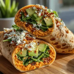 Sweet Potato Hummus and Avocado Wraps are a vibrant and nutritious option that caters to anyone looking for a tasty, plant-based meal. In today’s health-conscious world, these wraps stand out as a perfect combination of flavor and nourishment. The creamy texture of sweet potato hummus pairs beautifully with fresh avocado and crisp greens, all wrapped in whole wheat tortillas. This dish is not only quick to prepare but also makes for an excellent meal prep solution for lunch or a light dinner. As we delve into this recipe, we will cover the essential ingredients, the preparation process, and highlight the nutritional benefits of each component, along with some fascinating facts about sweet potatoes and hummus.