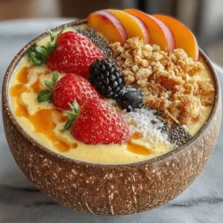 In recent years, smoothie bowls have surged in popularity, transforming breakfast routines and elevating the way we enjoy our morning meals. These vibrant, colorful bowls not only serve as a feast for the eyes but also pack a punch when it comes to nutrition. The combination of fruits, yogurt, and various toppings allows for endless creativity, making each bowl a unique culinary experience. Smoothie bowls offer a delicious way to incorporate essential nutrients into your diet, ensuring you start your day on a healthy note.