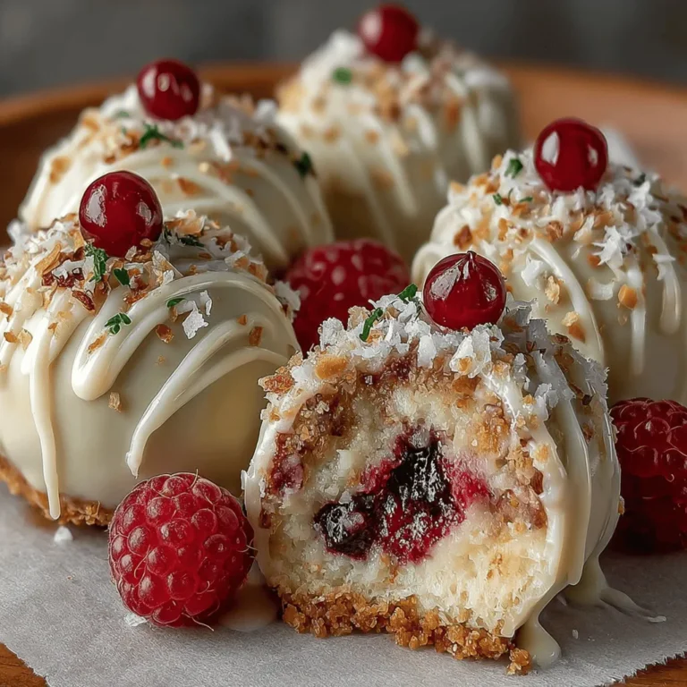 In the realm of desserts, simplicity often leads to the most delightful creations. One such treat that beautifully encapsulates this sentiment is the Frozen Raspberry White Chocolate Rounds. This indulgent yet refreshing snack combines the tartness of fresh raspberries with the rich sweetness of white chocolate, creating a harmonious balance that tantalizes the taste buds. Ideal for warm days, gatherings, or simply as a pick-me-up, these rounds are not just easy to make but also a feast for the eyes.