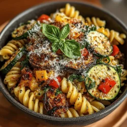 Zesty Eggplant & Cucumber Pasta: A Flavorful Culinary Experience