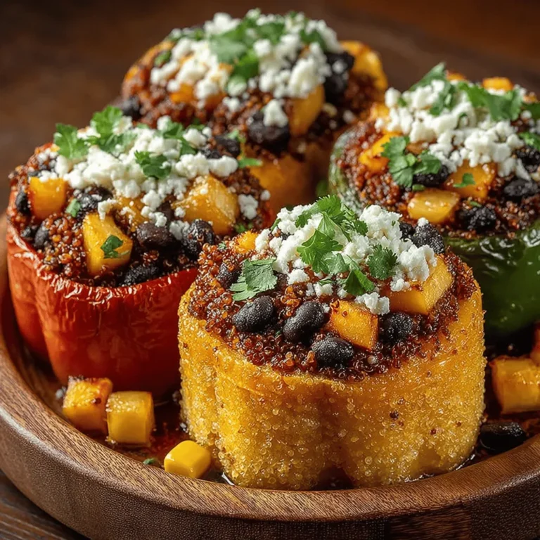 To create a delicious filling for your stuffed peach peppers, begin by selecting the right combination of ingredients that will complement both the sweetness of the peaches and the savory elements of the dish. A classic combination includes cooked grains such as quinoa or rice, protein sources like ground turkey or black beans, and an assortment of vegetables.