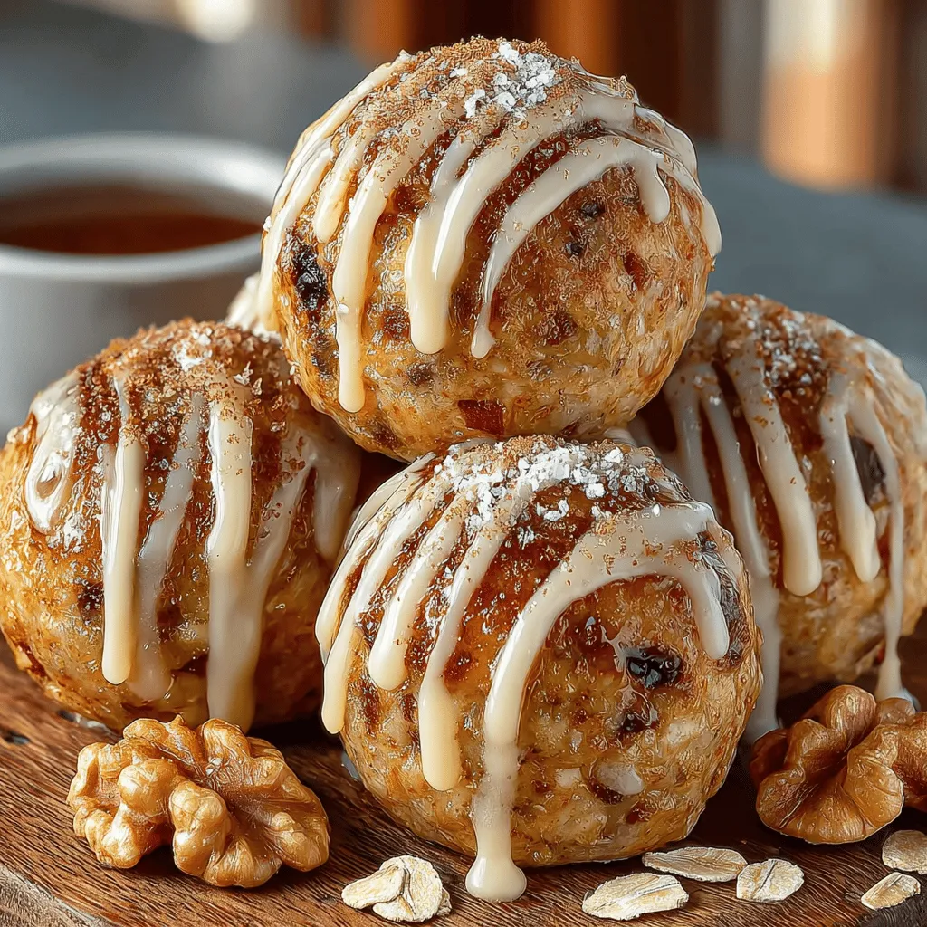 The perfect blend of sweet and wholesome, Maple Glazed Apple Snack Bites are a delightful treat that can satisfy your cravings without compromising your health. In a world where convenience often overshadows nutrition, these snack bites stand out as a guilt-free indulgence. With their easy preparation and minimal ingredients, they promise to be a go-to option for busy individuals and families alike. This recipe combines the natural sweetness of fresh apples with the rich, earthy notes of maple syrup, complemented by a hearty mixture of oats, coconut, and nuts. Not only do these bites burst with flavor, but they also pack a nutritional punch, making them suitable for a quick pick-me-up or a wholesome dessert.
