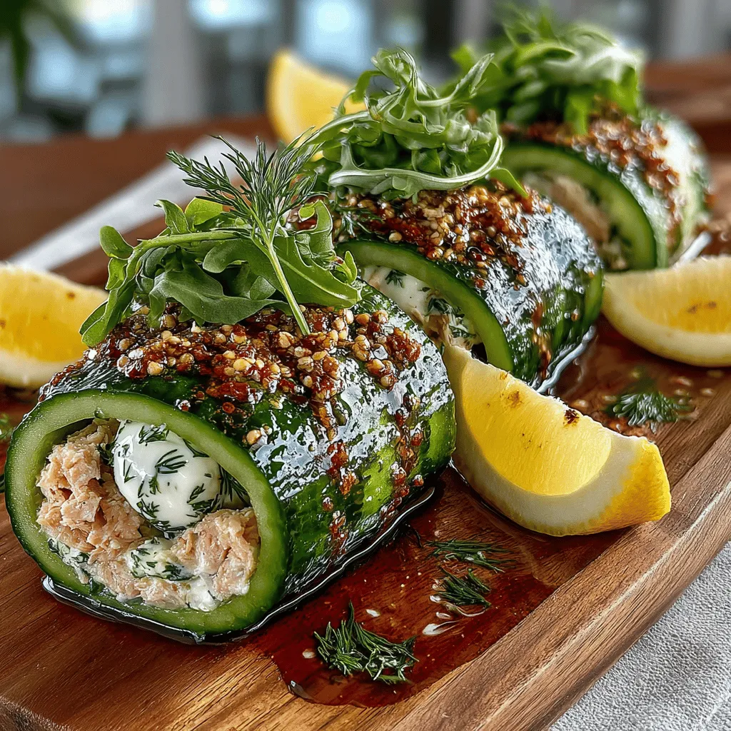 In recent years, the trend toward healthy eating has gained remarkable momentum, with more individuals prioritizing fresh ingredients and nutritious meals. This shift is not just a fad; it reflects a growing awareness of the importance of balanced diets and the benefits of consuming whole foods. With this in mind, we introduce a delightful recipe that encapsulates the essence of healthy eating: Refreshing Cucumber & Tuna Egg Wraps. These wraps are not only visually appealing but also packed with nutrients, making them an excellent choice for anyone looking to maintain a healthy lifestyle.