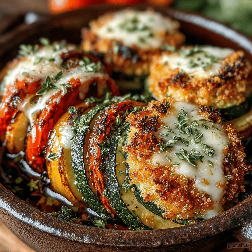 There’s something undeniably comforting about a dish that celebrates the fresh flavors of summer vegetables while providing a hearty, satisfying meal. The Oven-Baked Tomato & Zucchini Delight is a perfect example of this culinary harmony. This dish combines the vibrant tastes of ripe tomatoes and tender zucchinis, creating a colorful medley that appeals to both the eyes and the palate. Whether you’re looking for a side dish to complement your main course, a light vegetarian meal, or a flavorful addition to a potluck gathering, this recipe is versatile enough to fit any occasion.