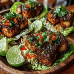 At the heart of Mini Tofu Lettuce Wrap Bowls are a few key ingredients that not only contribute to the overall flavor but also pack a nutritional punch. Each component plays a vital role in creating a balanced and satisfying meal that is both wholesome and delicious.