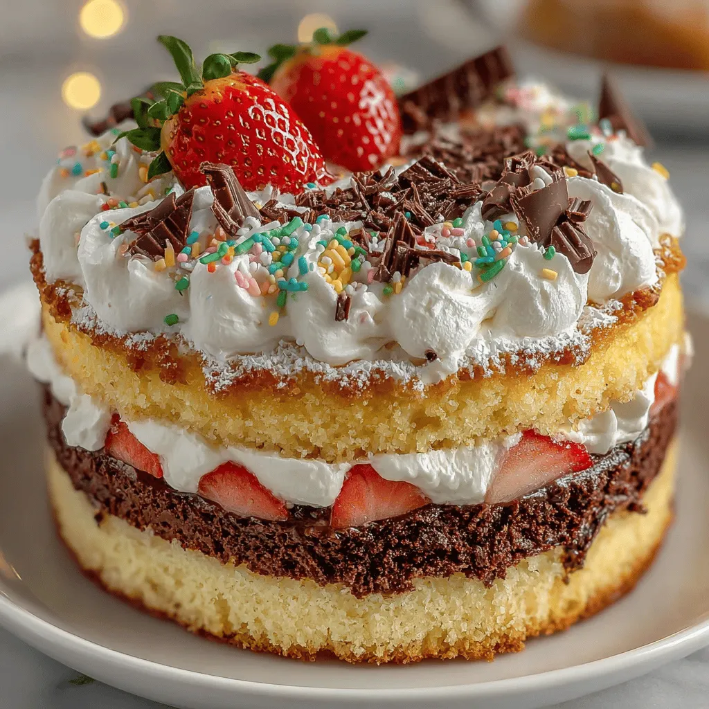 When it comes to creating desserts that are both visually stunning and delicious, the Wholesome Neapolitan Dream Cake stands out as a true masterpiece. This delightful cake is a harmonious blend of classic flavors, featuring three distinct layers: vanilla, chocolate, and strawberry. Each layer not only brings its own unique taste but also contributes to a vibrant presentation that is sure to impress at any gathering. Whether you are celebrating a special occasion or simply indulging in a weekend treat, this cake is a perfect choice for families and friends alike.