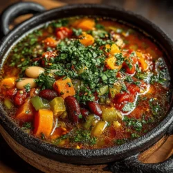 Hearty Eggplant & Bean Soup Recipe