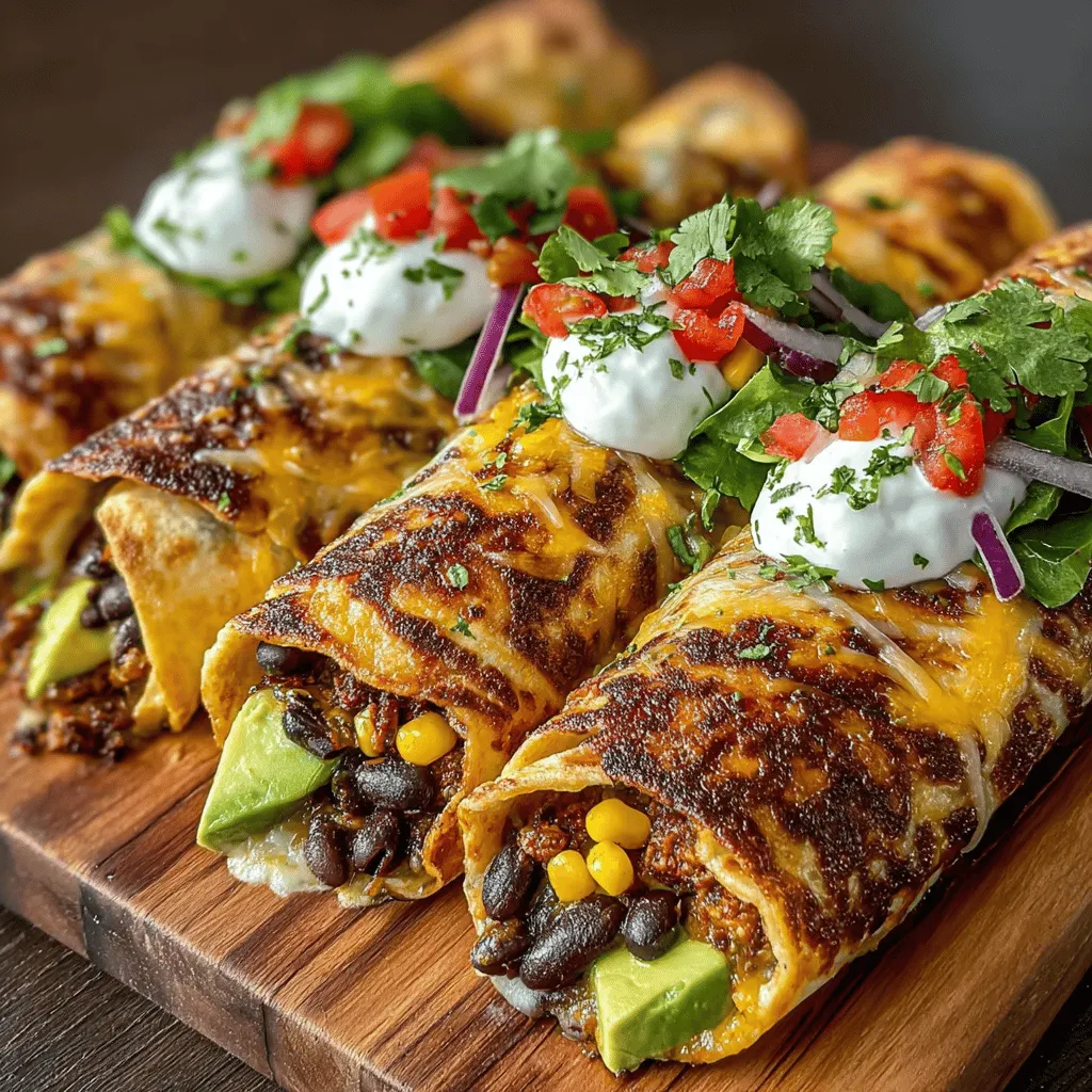 In today's fast-paced world, finding meals that are both quick to prepare and packed with essential nutrients can be a challenge. Veggie wraps have emerged as a versatile solution, offering an array of flavors and textures that cater to various dietary preferences. Among the myriad of veggie wrap recipes out there, the Spicy Hatch Chili Cheddar Veggie Wraps stand out for their bold flavors and satisfying ingredients. This dish not only appeals to vegetarians but also to those looking for gluten-conscious options, making it a perfect choice for gatherings or a wholesome family meal.