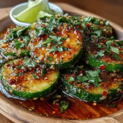 If you're in search of a vibrant and healthy snack that tantalizes your taste buds, look no further than Zesty Chili-Lime Cucumber Chips. This delightful recipe is perfect for anyone seeking a crunchy, refreshing treat, offering an exciting twist on traditional cucumbers. With the perfect balance of zesty lime and spicy chili, these chips are not only delicious but also incredibly easy to make.