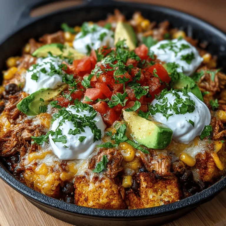 In today's fast-paced world, one-pot meals have emerged as a lifeline for busy families and home cooks alike. These meals not only save time on preparation and cleanup but also pack a flavorful punch, making them a preferred choice for weeknight dinners. Among the myriad of one-pot options available, Mini Chicken Enchilada Skillet Bowls stand out due to their vibrant flavors, nutritional balance, and ease of preparation. This dish combines tender chicken, hearty beans, and fresh vegetables, all enhanced by a medley of spices that pay homage to traditional Mexican cuisine.