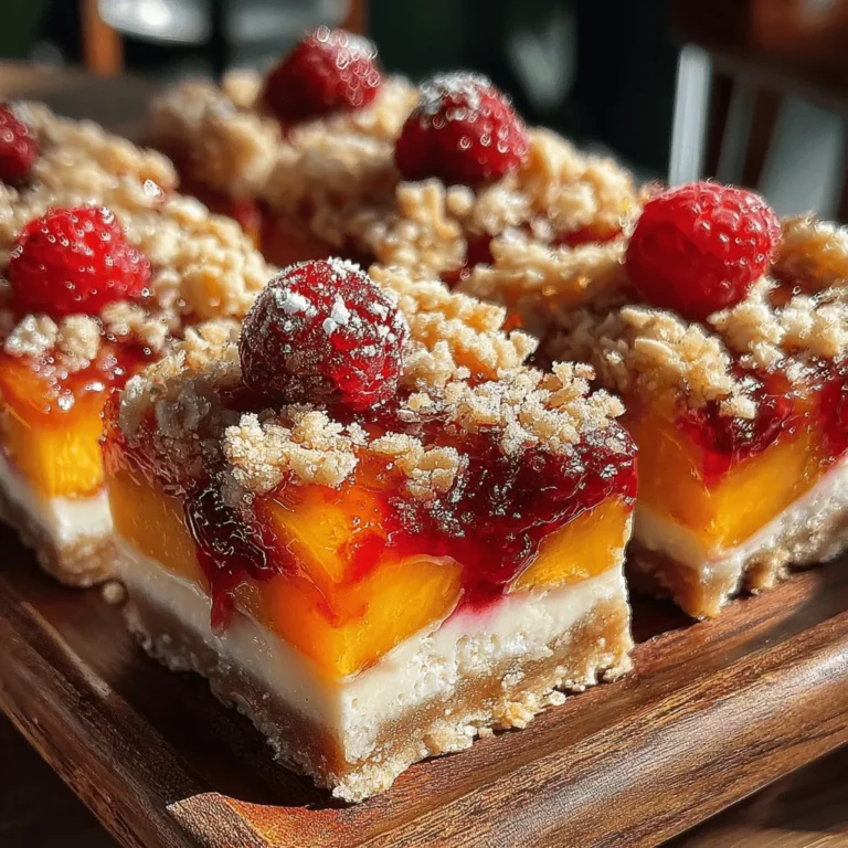As the sun shines brighter and the days grow longer, the allure of refreshing treats becomes increasingly irresistible. Among the myriad of summer delights, frozen fruit bars stand out as a perfect blend of flavor, nutrition, and convenience. One delectable option that encapsulates the essence of summer is the Frozen Peach Raspberry Oat Bars. This recipe harmoniously combines the sweet, juicy flavor of ripe peaches with the tartness of fresh raspberries, creating a delightful contrast that tantalizes the taste buds.