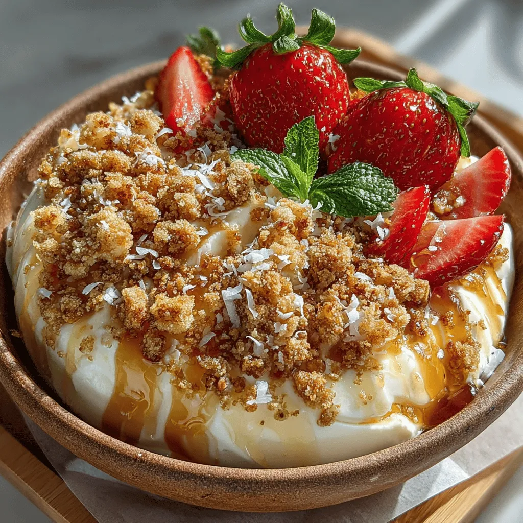 When it comes to satisfying a sweet tooth, frozen desserts often come to mind. Among the myriad of options available, Frozen Yogurt Cinnamon Streusel Coins stand out as a delightful and healthier alternative. This recipe combines the creamy goodness of Greek yogurt with the warm, comforting flavors of cinnamon streusel, making it a perfect treat for any occasion. Not only does this dessert offer a burst of flavor, but it also aligns with a more health-conscious lifestyle, allowing you to indulge without the guilt.