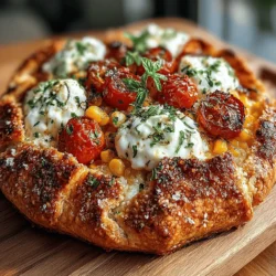 As summer approaches, the market stalls brim with vibrant produce, and there's no better way to celebrate the season than with a Sweet Corn and Tomato Galette. This rustic dish not only captures the essence of summer but also offers a delightful balance of flavors and textures that make it perfect for any occasion. Whether you're hosting a casual family dinner or an elegant garden party, this galette is versatile enough to impress a crowd or simply satisfy your cravings on a warm evening.