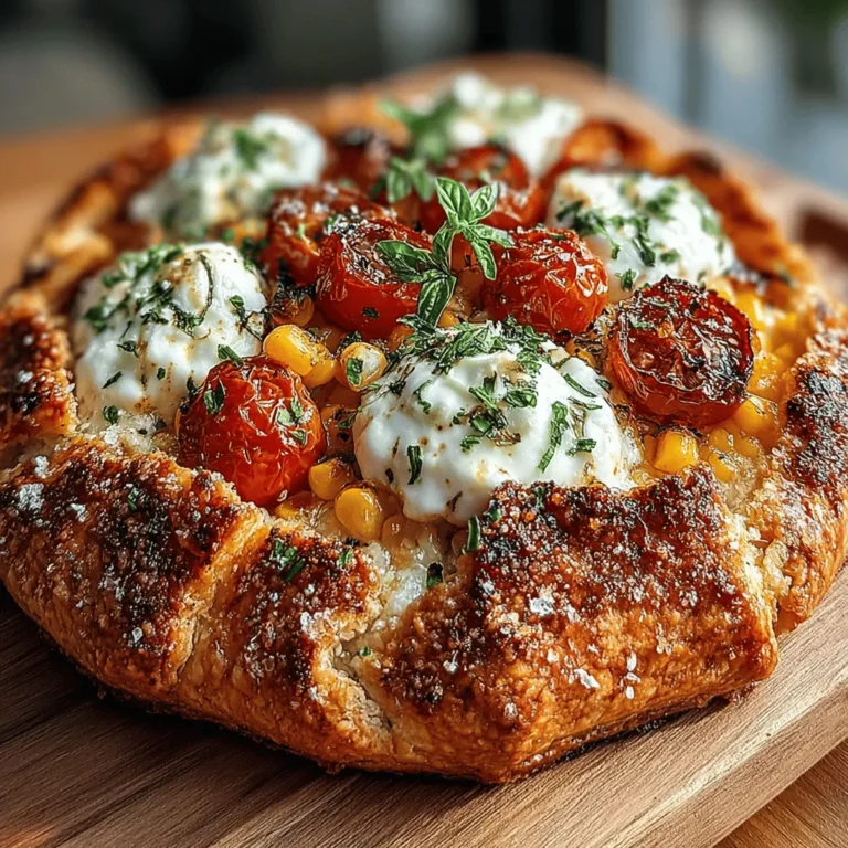 As summer approaches, the market stalls brim with vibrant produce, and there's no better way to celebrate the season than with a Sweet Corn and Tomato Galette. This rustic dish not only captures the essence of summer but also offers a delightful balance of flavors and textures that make it perfect for any occasion. Whether you're hosting a casual family dinner or an elegant garden party, this galette is versatile enough to impress a crowd or simply satisfy your cravings on a warm evening.