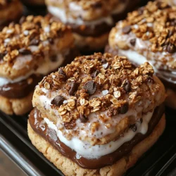 To create the perfect Frozen Yogurt Coffee Chip Sandwiches, it's essential to understand the ingredients that contribute to both flavor and health. Each component plays a crucial role in crafting this delectable dessert, so let's take a closer look.