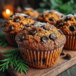 As the leaves turn and the air becomes crisp, the allure of pumpkin-flavored treats grows stronger. Autumn is synonymous with cozy flavors, and few things encapsulate this season quite like pumpkin. From lattes to pies, pumpkin is a versatile ingredient that brings warmth and comfort to our palates. Among the myriad of pumpkin recipes, Pumpkin Chocolate Chip Muffins stand out as an ideal blend of seasonal flavors and sweetness, making them a favorite for both casual bakers and seasoned chefs alike.