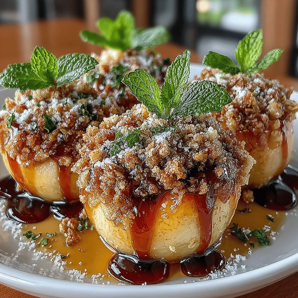 If you’re looking for a dessert that’s both comforting and delicious, look no further than sweet baked peaches with cinnamon oat crumble. This delightful dish marries the natural sweetness of ripe peaches with a crunchy, spiced oat topping that makes every bite a celebration of flavor and texture. Perfect for summer gatherings or cozy fall nights, baked peaches provide a warm, inviting option that can satisfy any sweet tooth.