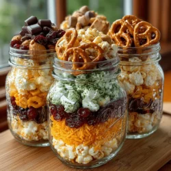 The concept behind Crunch & Munch snack jars is simple yet effective: combine various textures and flavors to make healthy snacking an enjoyable experience for children. Kids are often drawn to snacks that engage their senses, and the combination of crunchy, chewy, and sweet elements can make all the difference in encouraging them to explore new tastes.