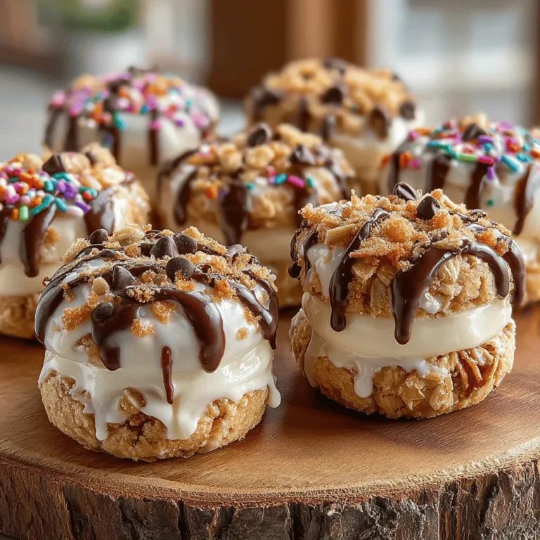 When it comes to satisfying your sweet tooth without compromising on health, Frozen Yogurt Granola Cookie Coins offer a delightful solution. These bite-sized treats combine the creaminess of yogurt with the crunch of granola, creating a perfect balance of flavors and textures. Whether enjoyed as a snack, a dessert, or even a breakfast option, they’re versatile enough to fit into any part of your day. With the added benefits of whole ingredients, these cookie coins are not just delicious—they're also packed with nutrients.