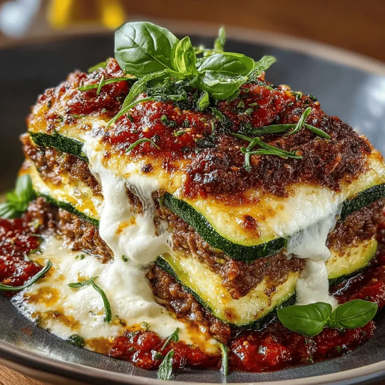 In recent years, the movement toward healthy eating has gained remarkable momentum, driven by a growing awareness of the benefits of nutritious foods. As more people seek to incorporate wholesome ingredients into their diets, traditional recipes are being reimagined to align with healthier lifestyles. One such delightful adaptation is Zucchini Lasagna Delight, a nutritious alternative to the classic Italian dish that many love. By replacing pasta with zucchini, this recipe not only reduces carbohydrates but also adds a wealth of vitamins and minerals, making it a fantastic option for those looking to enjoy a hearty meal without the guilt.