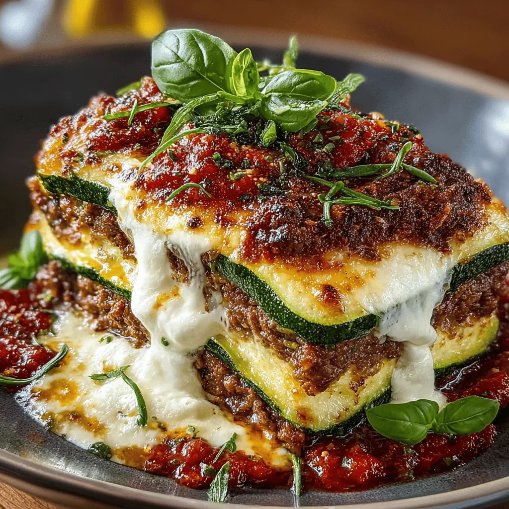 In recent years, the movement toward healthy eating has gained remarkable momentum, driven by a growing awareness of the benefits of nutritious foods. As more people seek to incorporate wholesome ingredients into their diets, traditional recipes are being reimagined to align with healthier lifestyles. One such delightful adaptation is Zucchini Lasagna Delight, a nutritious alternative to the classic Italian dish that many love. By replacing pasta with zucchini, this recipe not only reduces carbohydrates but also adds a wealth of vitamins and minerals, making it a fantastic option for those looking to enjoy a hearty meal without the guilt.