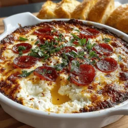 In the realm of appetizers, few dishes can match the creamy, cheesy goodness of pizza party dip. This mouthwatering concoction is ideal for a multitude of occasions, whether you’re hosting a lively gathering, cheering on your favorite team during game day, or simply enjoying a cozy night in with loved ones. Pizza party dip artfully combines all the beloved flavors of pizza into one delectable, shareable dish that is sure to be a hit among your guests. With a luscious blend of cream cheese, sour cream, mozzarella, cheddar, and pepperoni, it’s no wonder that this dip often leaves people clamoring for the recipe.