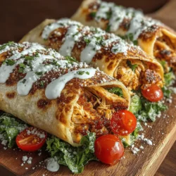 In the fast-paced world we live in, wraps have emerged as a popular meal option for many people. Their convenience and portability make them an ideal choice for those seeking a quick yet satisfying meal. Whether it's for lunch at the office, a leisurely dinner at home, or a picnic in the park, wraps can cater to any occasion with ease. Among the myriad of wrap recipes available, the Crispy Chicken Caesar Wrap stands out as a delightful fusion of classic Caesar salad flavors enveloped in a soft tortilla. This dish not only satisfies your hunger but also tantalizes your taste buds with its fresh ingredients and crunchy textures.