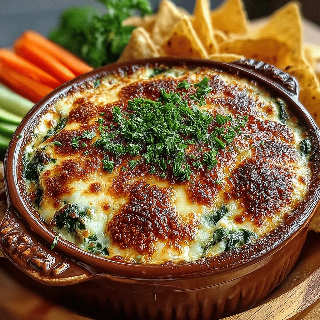 When it comes to social gatherings, few things can elevate the atmosphere quite like a creamy dip. Whether it's a cozy family gathering, a festive holiday party, or a casual get-together with friends, a well-crafted dip can set the tone for a delightful culinary experience. Among the myriad of options available, spinach dip stands out as a classic favorite that never fails to impress. Its creamy texture and rich flavor profile make it a beloved appetizer that appeals to a wide range of palates.