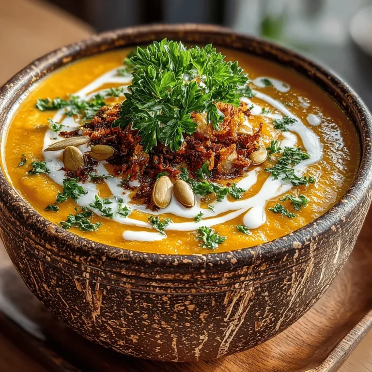 As the leaves change color and the air turns crisp, there’s no better way to embrace the beauty of autumn than with a warm, comforting bowl of Spiced Autumn Delight Pumpkin Soup. This recipe perfectly captures the essence of the season, combining the rich, earthy flavor of pumpkin with a medley of spices that evoke cozy memories of fall. Whether you’re gathering around the table with family or hosting a seasonal celebration, this pumpkin soup serves as a delightful starter or a hearty main dish that is sure to impress.
